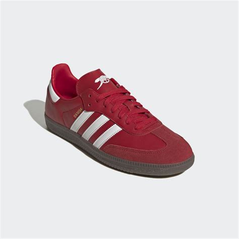 adidas damen schwarz rot|Samba.